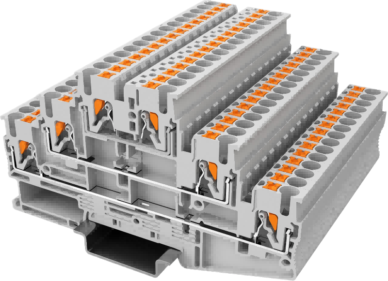 Triple-level Terminal Block